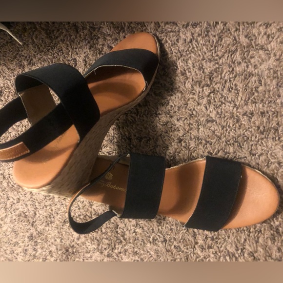 Tommy Bahamas André Assous Allison Elastic Wedge Sandals - Picture 3 of 5